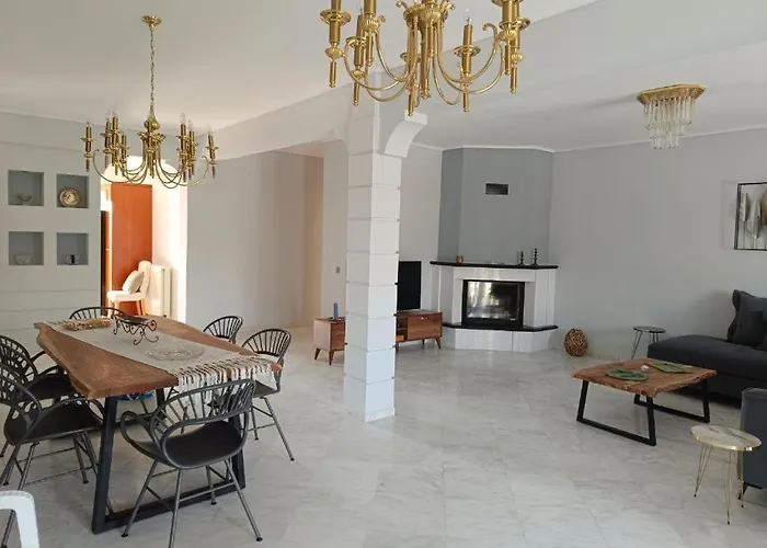 アパート Evgeniou House In Nea Triglia